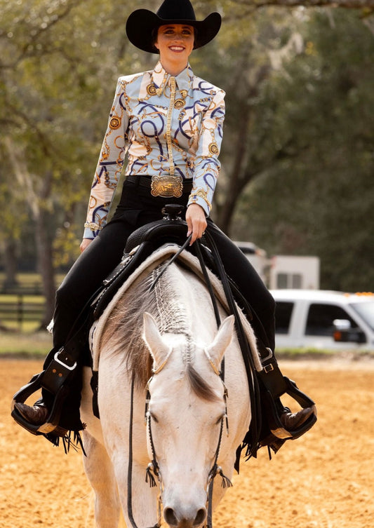 Tier Three Embellished Show Shirt