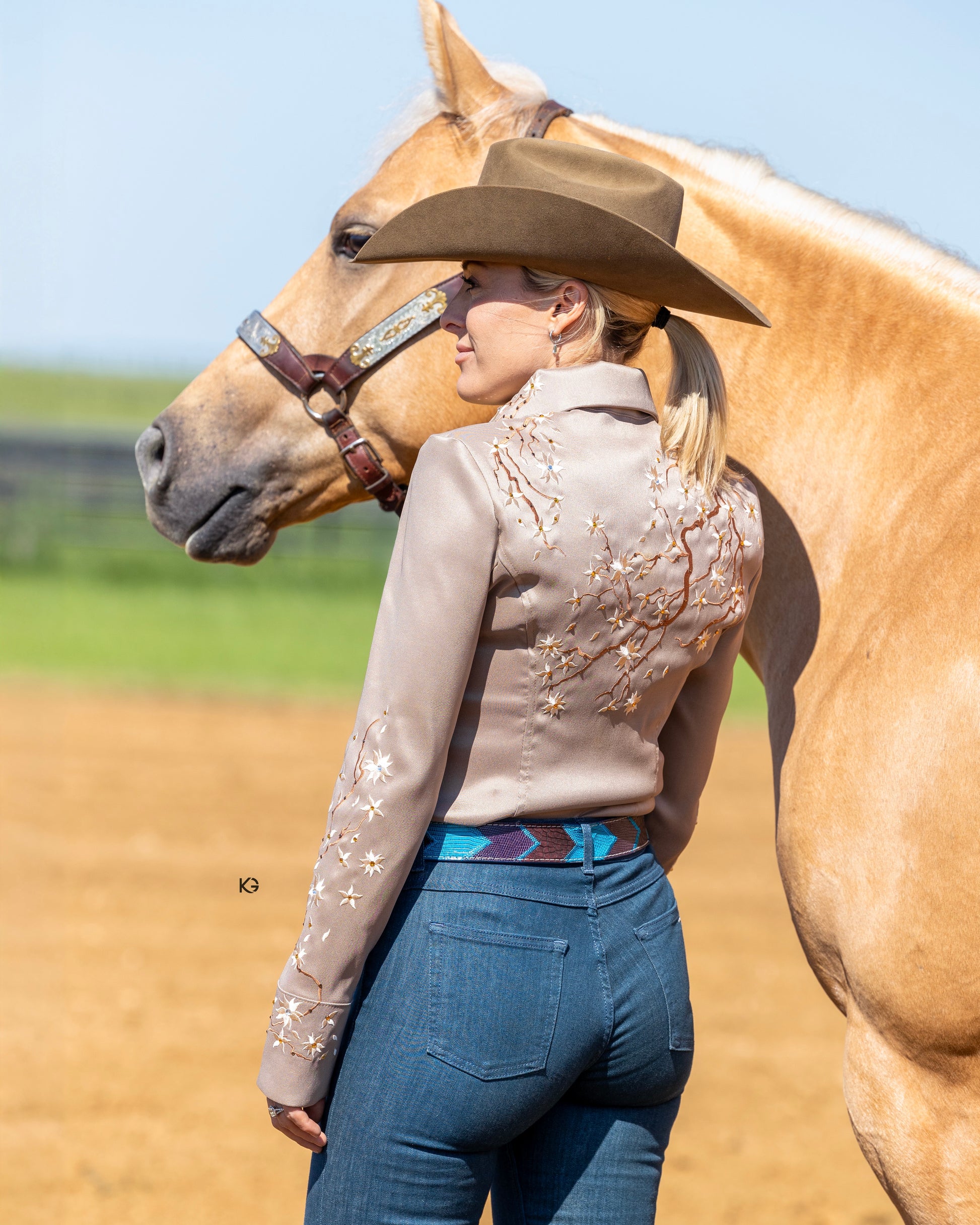 custom western dress shirts Men's Embroidered Western Snap Shirts Rockmount